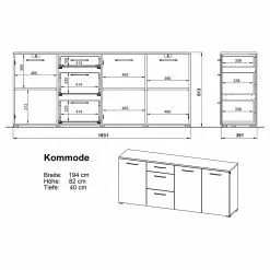 Germania Sideboard Campo - Anthrazit 13 Germania Sideboard Campo - Anthrazit -Büromöbel Verkäufe 1000366030 220809 500 SKETCH DETAILS P000000001000366030 sketch