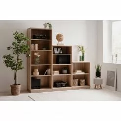 Loftscape Regal Alcester - Eiche Sonoma Dekor - Höhe: 140 cm 13 Loftscape Regal Alcester - Eiche Sonoma Dekor - Höhe: 140 cm -Büromöbel Verkäufe 1000366182 220816 021 MOOD DETAILS P000000001000366182 mood