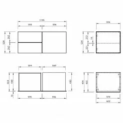 Temahome Sideboard Join IX - Weiß 13 Temahome Sideboard Join IX - Weiß -Büromöbel Verkäufe 1000366666 220906 501 SKETCH DETAILS P000000001000366666 sketch