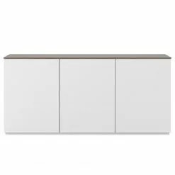 Temahome Sideboard Join VIII - Weiß / Nussbaum -Büromöbel Verkäufe 1000366676 220906 040 DETAILS P000000001000366676