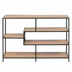 Red Living Regal Coogee II - Eiche Dekor / Schwarz -Büromöbel Verkäufe actona 02 11 2017 wohnen 5006864