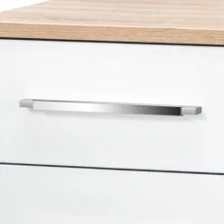 Aktenregal Merit - Eiche Sonoma Dekor / Hochglanz Weiß -Büromöbel Verkäufe aktenregal merit eiche sonoma dekor hochglanz weiss 347592