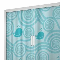 EasyOffice by Paperflow Rollladenschrank easyOffice Enfants VIII - Mehrfarbig - Höhe: 204 cm -Büromöbel Verkäufe aktenschrank easyoffice enfants i 204 cm 1893170