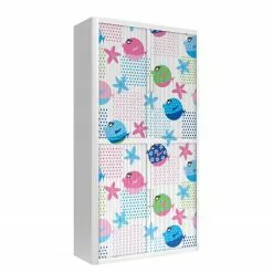 EasyOffice by Paperflow Rollladenschrank easyOffice Enfants V - Mehrfarbig -Büromöbel Verkäufe aktenschrank easyoffice enfants v 1887754