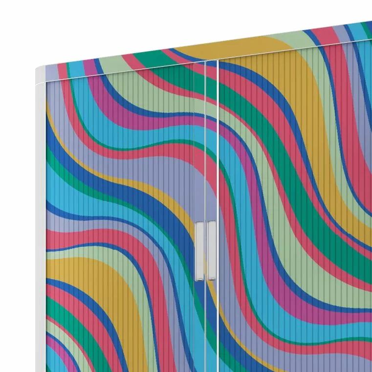 EasyOffice by Paperflow Rollladenschrank easyOffice Graphique I - Höhe: 204 cm 4 EasyOffice by Paperflow Rollladenschrank easyOffice Graphique I - Höhe: 204 cm – Bild 2