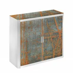 EasyOffice by Paperflow Aktenschrank easyOffice Matieres - Grau / Braun -Büromöbel Verkäufe aktenschrank easyoffice matieres 1892002