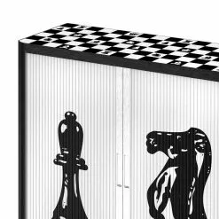 EasyOffice by Paperflow Aktenschrank easyOffice - Noire et Blanc IX - Schwarz / Weiß -Büromöbel Verkäufe aktenschrank easyoffice noire et blanc ix 1890158