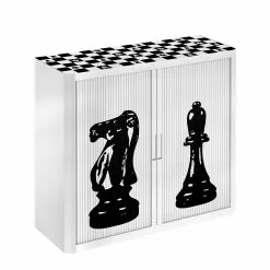 EasyOffice by Paperflow Aktenschrank easyOffice - Noire et Blanc VI - Schwarz / Weiß -Büromöbel Verkäufe aktenschrank easyoffice noire et blanc vi 1890542