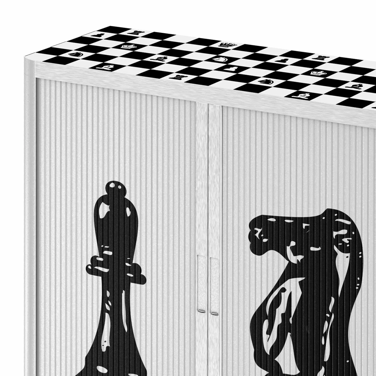 EasyOffice by Paperflow Aktenschrank easyOffice - Noire et Blanc VIII - Schwarz / Weiß 7 EasyOffice by Paperflow Aktenschrank easyOffice - Noire et Blanc VIII - Schwarz / Weiß – Bild 5