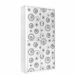EasyOffice by Paperflow Rollladenschrank easyOffice - Papier Peints - Weiß / Schwarz - Höhe: 204 cm -Büromöbel Verkäufe aktenschrank easyoffice papier peints 204 cm 1893298