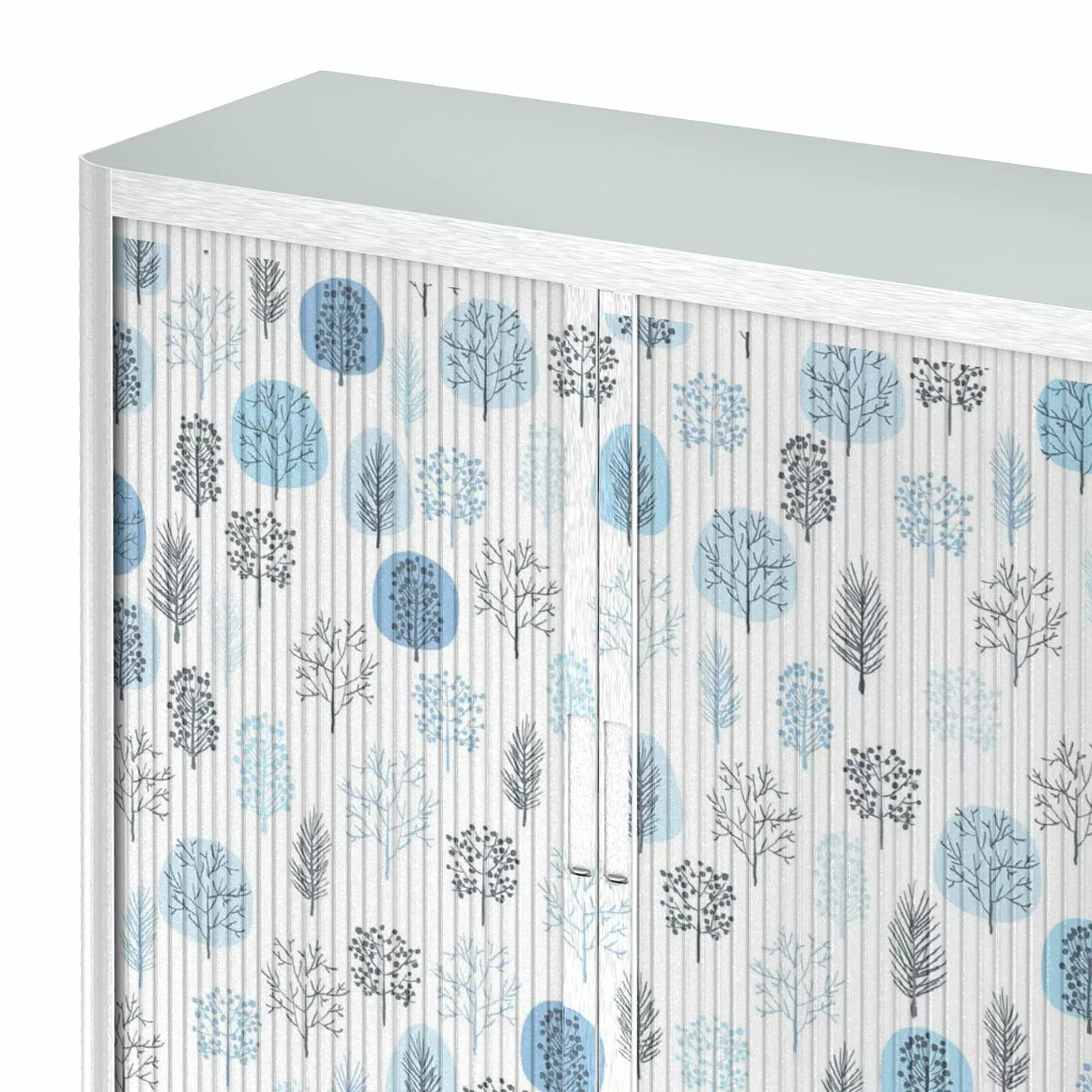 EasyOffice by Paperflow Rollladenschrank easyOffice - Papier Peints IX - Höhe: 104 cm 7 EasyOffice by Paperflow Rollladenschrank easyOffice - Papier Peints IX - Höhe: 104 cm – Bild 5