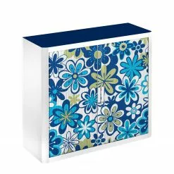 EasyOffice by Paperflow Rollladenschrank easyOffice - Papier Peints V - Blau - Höhe: 104 cm -Büromöbel Verkäufe aktenschrank easyoffice papier peints v 104 cm 1893014