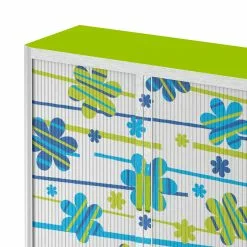 EasyOffice by Paperflow Rollladenschrank easyOffice - Papier Peints VI - Mehrfarbig - Höhe: 104 cm -Büromöbel Verkäufe aktenschrank easyoffice papier peints vi 104 cm 1893038