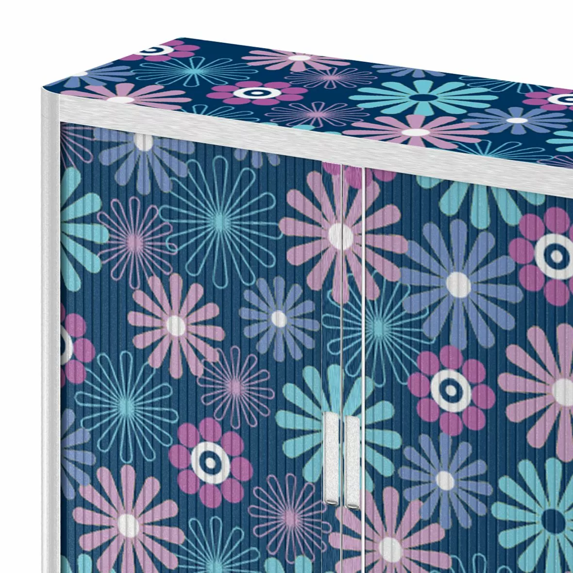 EasyOffice by Paperflow Rollladenschrank easyOffice - Papier Peints X - Dunkelblau 7 EasyOffice by Paperflow Rollladenschrank easyOffice - Papier Peints X - Dunkelblau – Bild 5