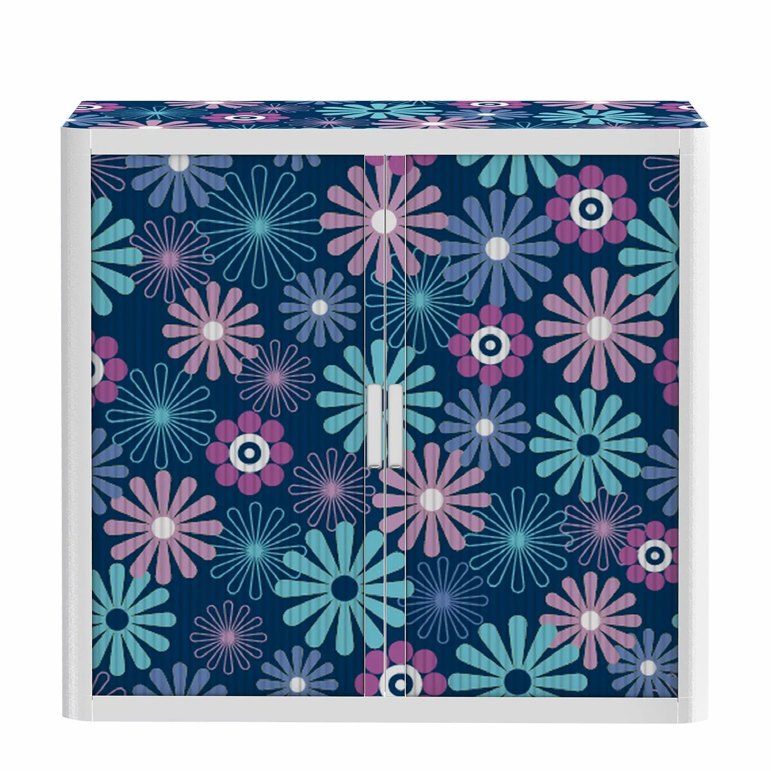 EasyOffice by Paperflow Rollladenschrank easyOffice - Papier Peints X - Dunkelblau 5 EasyOffice by Paperflow Rollladenschrank easyOffice - Papier Peints X - Dunkelblau – Bild 3