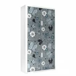 EasyOffice by Paperflow Rollladenschrank easyOffice - Papier Peints XI - Grau -Büromöbel Verkäufe aktenschrank easyoffice papier peints xi 1887574