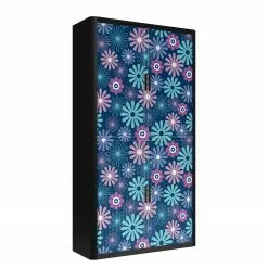 EasyOffice by Paperflow Rollladenschrank easyOffice - Papier Peints XII - Dunkelblau -Büromöbel Verkäufe aktenschrank easyoffice papier peints xii 1887522