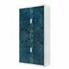 EasyOffice by Paperflow Aktenschrank easyOffice Papiers Peints I - Petrol - Höhe: 204 cm -Büromöbel Verkäufe aktenschrank easyoffice papiers peints i 204 cm 1851566