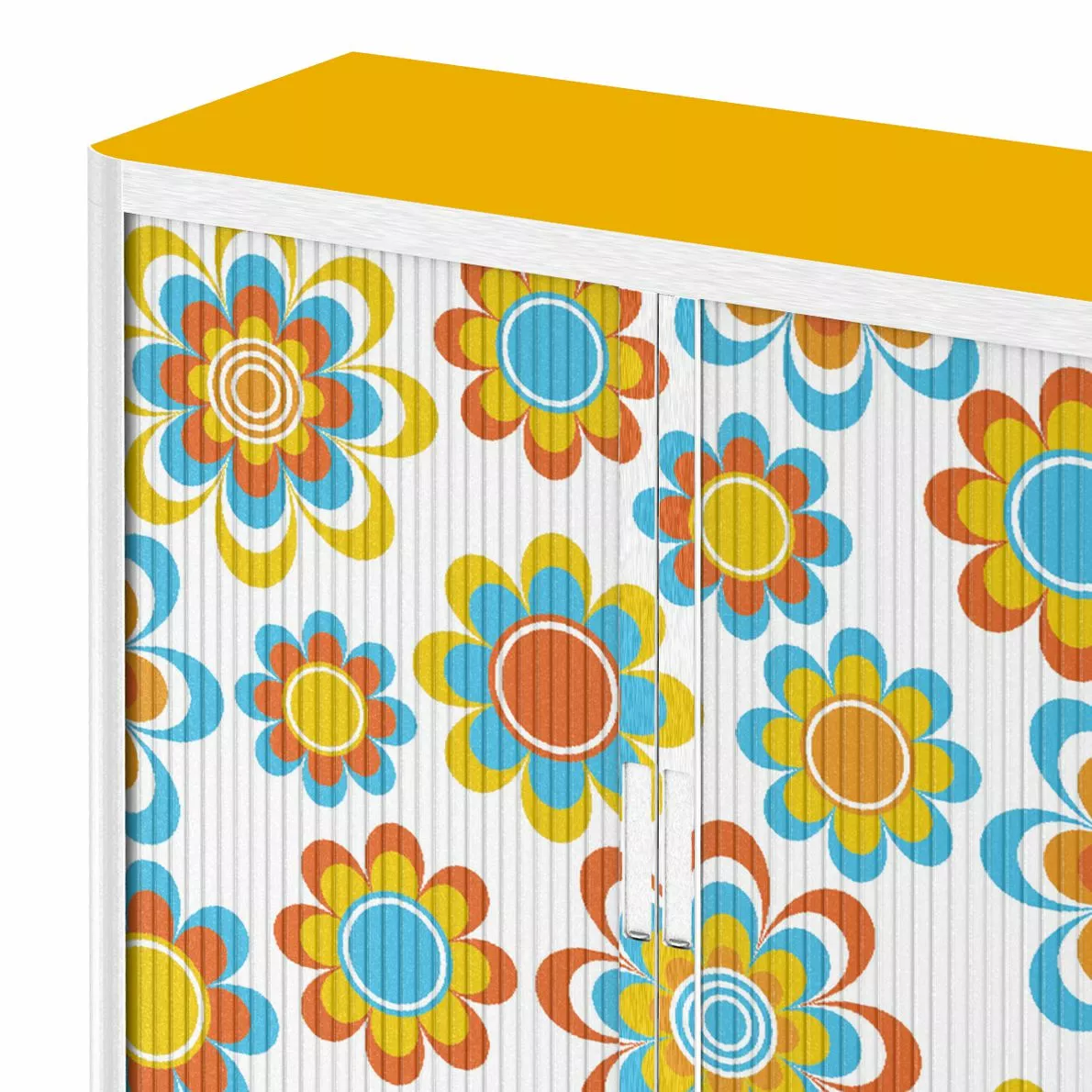 EasyOffice by Paperflow Rollladenschrank easyOffice - Papiers Peints II - Mehrfarbig - Höhe: 104 cm 6 EasyOffice by Paperflow Rollladenschrank easyOffice - Papiers Peints II - Mehrfarbig - Höhe: 104 cm – Bild 4