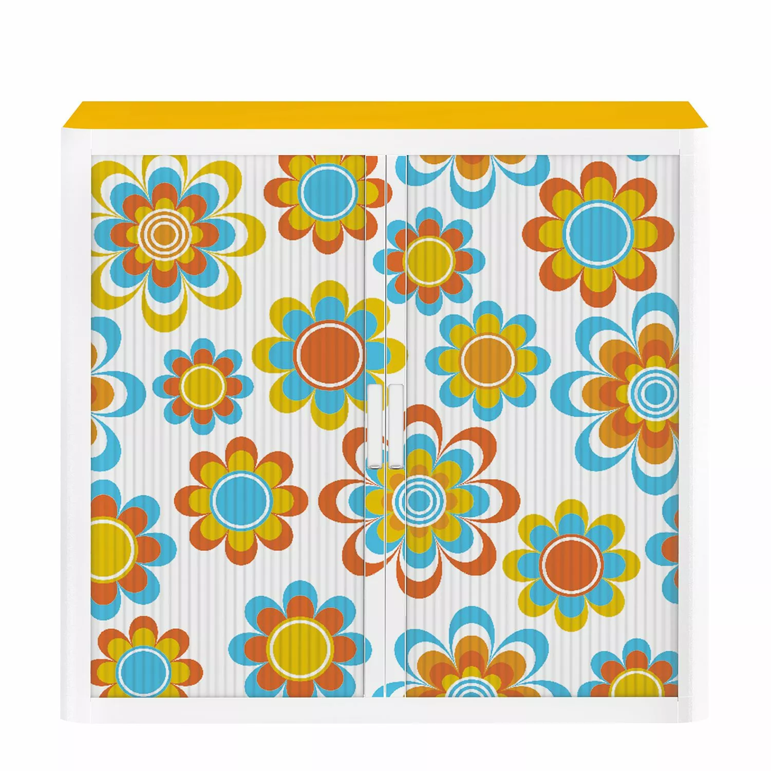 EasyOffice by Paperflow Rollladenschrank easyOffice - Papiers Peints II - Mehrfarbig - Höhe: 104 cm 4 EasyOffice by Paperflow Rollladenschrank easyOffice - Papiers Peints II - Mehrfarbig - Höhe: 104 cm – Bild 2