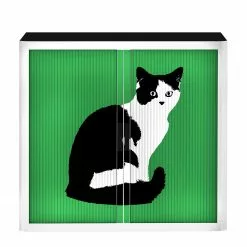 EasyOffice by Paperflow Rollladenschrank easyOffice Pop Art Cat - Weiß / Grün 10 EasyOffice by Paperflow Rollladenschrank easyOffice Pop Art Cat - Weiß / Grün -Büromöbel Verkäufe aktenschrank easyoffice pop art cat weiss gruen 1955686