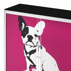 EasyOffice by Paperflow Rollladenschrank easyOffice Pop Art Dog - Weiß / Pink 12 EasyOffice by Paperflow Rollladenschrank easyOffice Pop Art Dog - Weiß / Pink -Büromöbel Verkäufe aktenschrank easyoffice pop art dog weiss pink 1956294