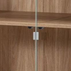 Aktenschrank Merit II - Eiche Sonoma Dekor / Klarglas -Büromöbel Verkäufe aktenschrank merit ii eiche sonoma dekor 347681