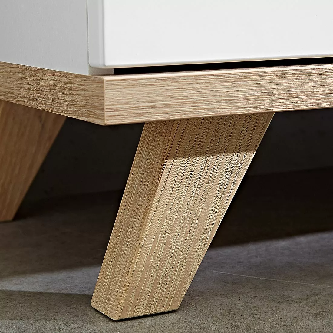 Germania Aktenschrank Neston I - Matt Weiß / Eiche Sanremo Dekor 6 Germania Aktenschrank Neston I - Matt Weiß / Eiche Sanremo Dekor – Bild 4