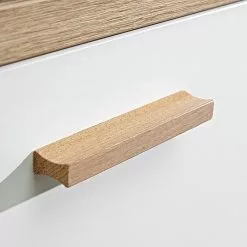 Germania Aktenschrank Neston II - Matt Weiß / Eiche Sanremo Dekor -Büromöbel Verkäufe aktenschrank neston ii eiche sanremo dekor weiss 1080214