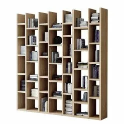 Loftscape Bücherregal Emporior II - Eiche Sonoma Dekor - Breite: 211 cm