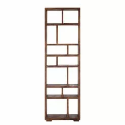 Ars Natura Bücherregal Trangle - Sheesham Massiv -Büromöbel Verkäufe buecherregal trangle sheesham massiv 702678