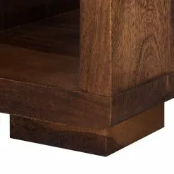 Ars Natura Bücherregal Trangle - Sheesham Massiv -Büromöbel Verkäufe buecherregal trangle sheesham massiv 702690