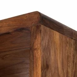 Ars Natura Bücherregal Trangle - Sheesham Massiv -Büromöbel Verkäufe buecherregal trangle sheesham massiv 702694