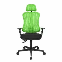 Topstar Bürodrehstuhl Head Point - Grün / Schwarz - Mit Kopfstütze - Höhenverstellbare Armlehnen 11 Topstar Bürodrehstuhl Head Point - Grün / Schwarz - Mit Kopfstütze - Höhenverstellbare Armlehnen -Büromöbel Verkäufe buerodrehstuhl head point hoehenverstellbare armlehnen gruen schwarz 1140298