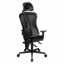 Topstar Bürodrehstuhl Head Point - Schwarz - Mit Kopfstütze - Höhenverstellbare Armlehnen -Büromöbel Verkäufe buerodrehstuhl head point hoehenverstellbare armlehnen schwarz 1140222