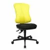 Topstar Bürodrehstuhl Head Point - Gelb / Schwarz - Ohne Kopfstütze - Ohne Armlehnen