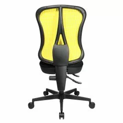 Topstar Bürodrehstuhl Head Point - Gelb / Schwarz - Ohne Kopfstütze - Ohne Armlehnen -Büromöbel Verkäufe buerodrehstuhl head point ohne armlehnen gelb schwarz 1139866