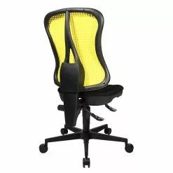Topstar Bürodrehstuhl Head Point - Gelb / Schwarz - Ohne Kopfstütze - Ohne Armlehnen -Büromöbel Verkäufe buerodrehstuhl head point ohne armlehnen gelb schwarz 1139870