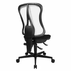 Topstar Bürodrehstuhl Head Point - Weiß / Schwarz - Ohne Kopfstütze - Ohne Armlehnen -Büromöbel Verkäufe buerodrehstuhl head point ohne armlehnen weiss schwarz 1139738