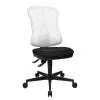 Topstar Bürodrehstuhl Head Point - Weiß / Schwarz - Ohne Kopfstütze - Ohne Armlehnen