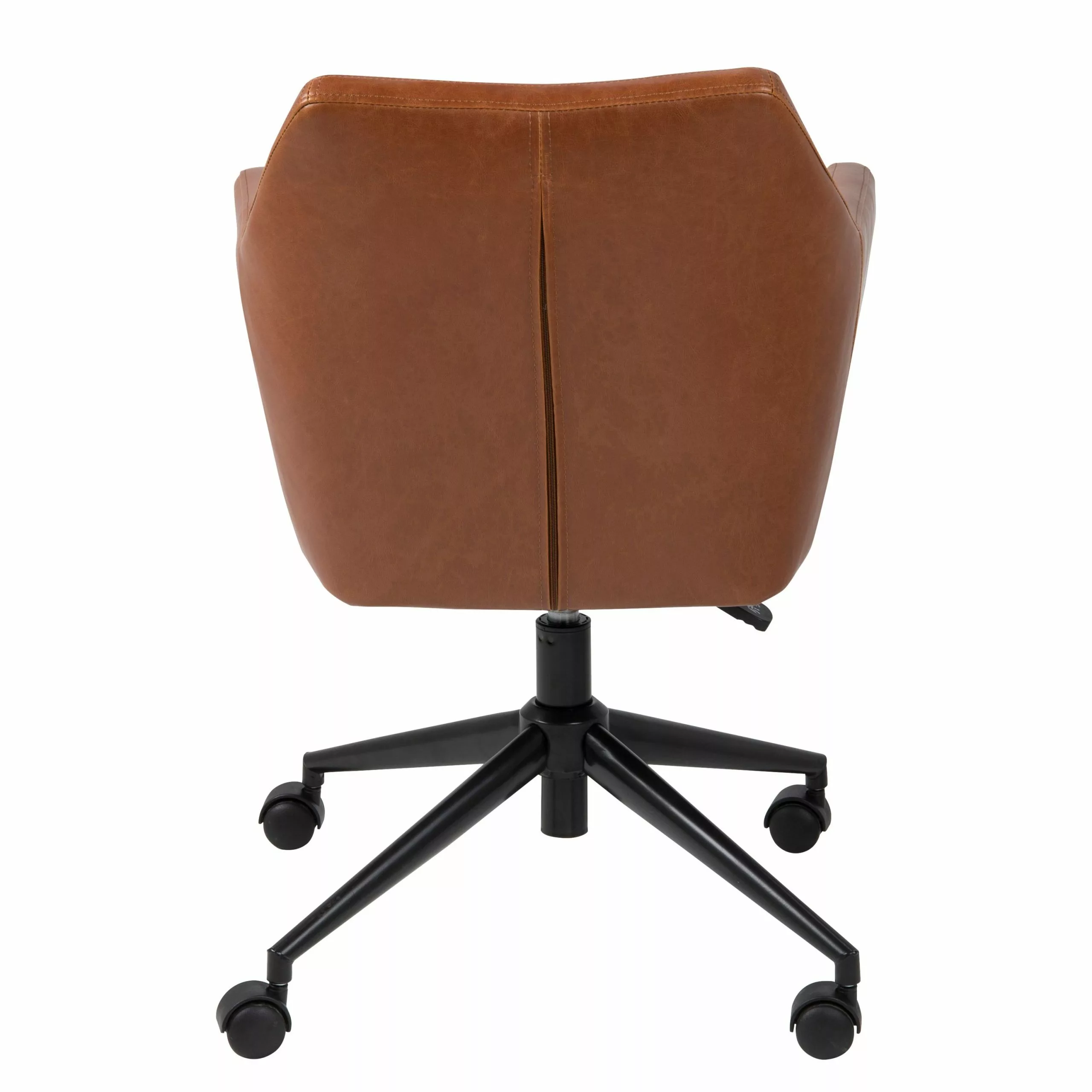 Mørteens Bürodrehstuhl Nicholas I - Vintage Braun 7 Mørteens Bürodrehstuhl Nicholas I - Vintage Braun – Bild 5