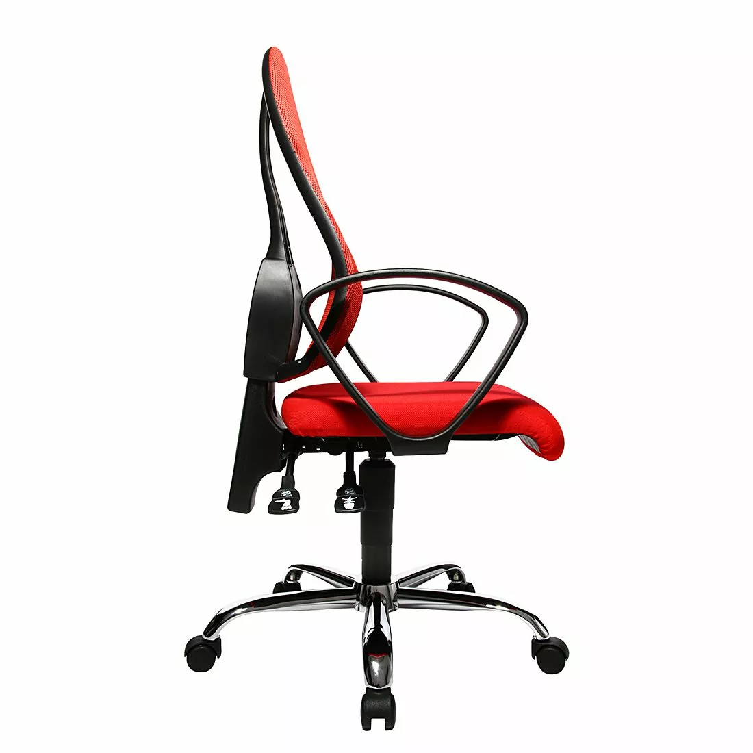 Topstar Bürodrehstuhl Open Point P Somo - Rot / Schwarz 5 Topstar Bürodrehstuhl Open Point P Somo - Rot / Schwarz – Bild 3