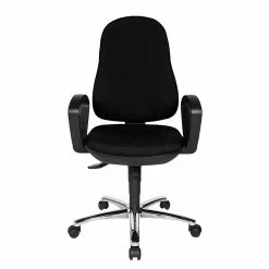 Topstar Bürostuhl Syncro Steel - Schwarz -Büromöbel Verkäufe buerostuhl syncro steel textilbezug schwarz 247324