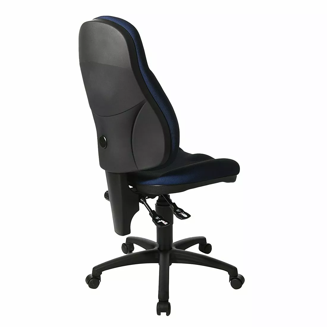 Topstar Bürostuhl Wellpoint 10 P - Blau / Schwarz 8 Topstar Bürostuhl Wellpoint 10 P - Blau / Schwarz – Bild 6