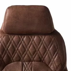 Home24office Chefsessel Baylor XXL - Braun / Kupfer -Büromöbel Verkäufe chefsessel baylor xxl microfaser kunststoff kupfer 5014512