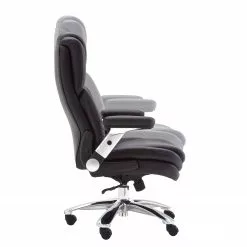 Fredriks Chefsessel Buda XXL - Kunstleder - Schwarz / Silber -Büromöbel Verkäufe chefsessel buda xxl kunstleder schwarz silber 5159156