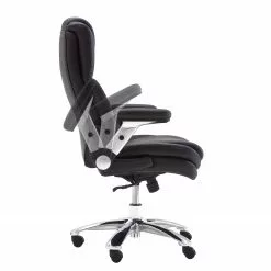 Fredriks Chefsessel Buda XXL - Kunstleder - Schwarz / Silber -Büromöbel Verkäufe chefsessel buda xxl kunstleder schwarz silber 5159160