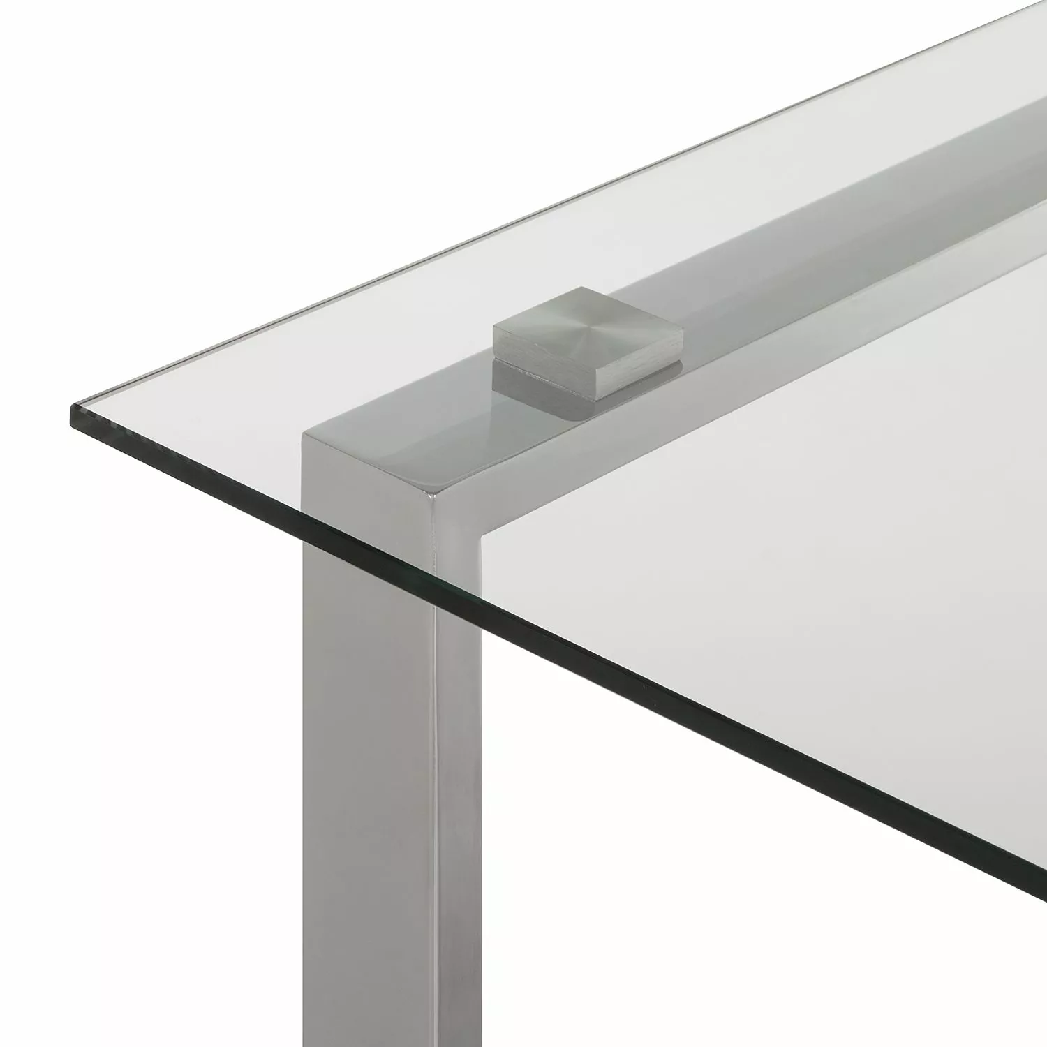 Maja Möbel Computertisch Sima - Hochglanz Weiß / Chrom 10 Maja Möbel Computertisch Sima - Hochglanz Weiß / Chrom – Bild 8