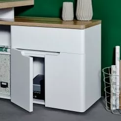 Jahnke Eckschreibtisch CU Libre 150 E - Eiche Riviera Dekor -Büromöbel Verkäufe eckschreibtisch cu libre 150 e eiche riviera dekor 5082136