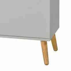 Tenzo Sideboard Dot I - Grau -Büromöbel Verkäufe highboard dot eiche teilmassiv grau 4148404